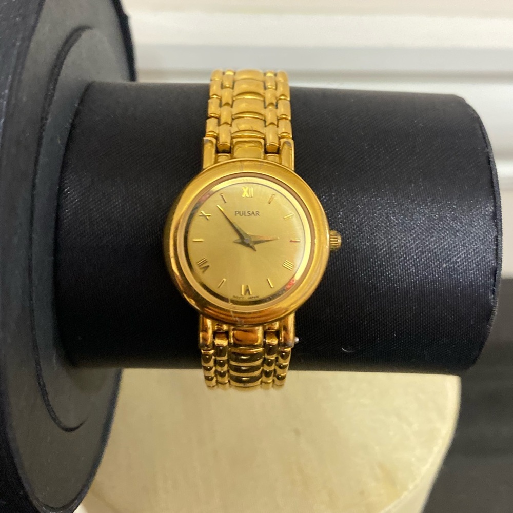 Vintage Pulsar Gold-Tone Watch